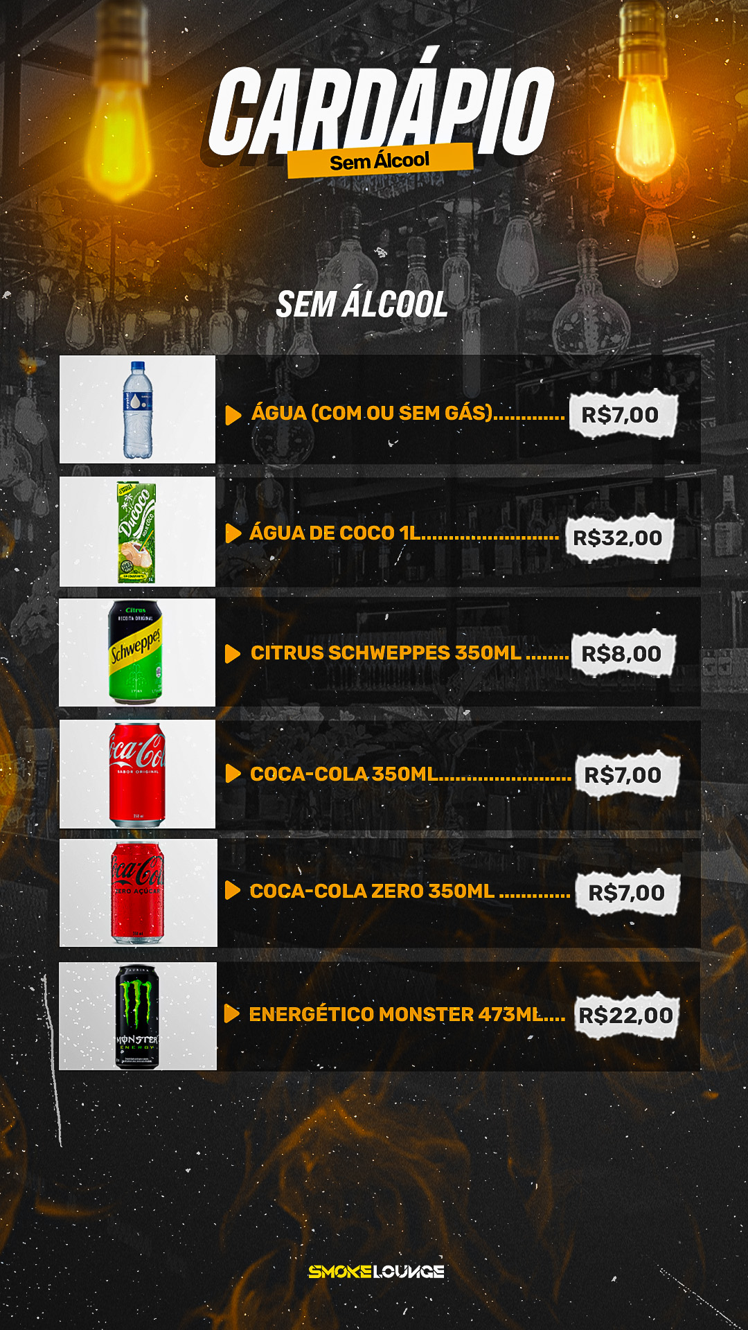 Bebidas sem álcool - Página 01